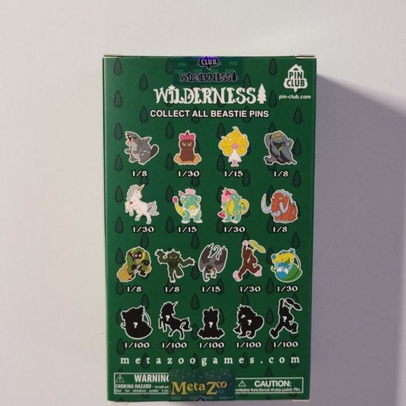 MetaZoo Wilderness Pin Club - Sealed Mystery Box - Picture 2 of 2